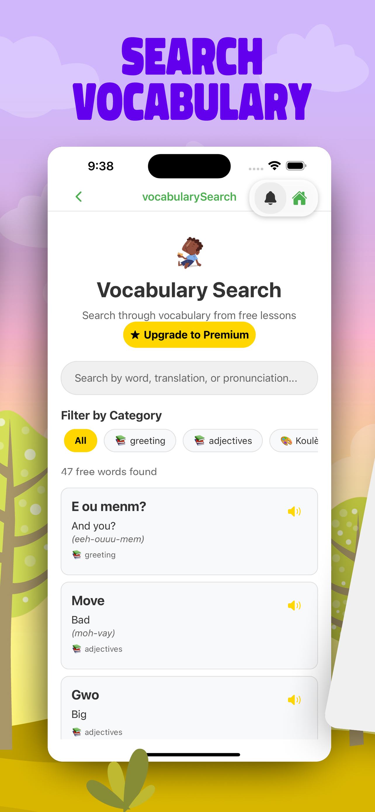 Learn Creole with Jorge app screenshot 8
